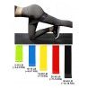 Set 5 benzi elastice antrenament, fitness, yoga, pilates, aerobic, exercitii fizice