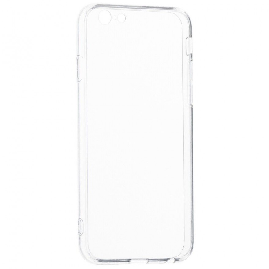 Husa Carcasa Spate pentru iPhone 6 / iPhone 6S, Clear Silicon, Transparenta  - 1