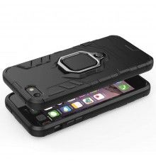 Husa Carcasa Spaste pentru iPhone 6 / iPhone 6S - Armor Ring Hybrid, Neagra  - 10