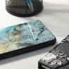 Husa Carcasa Spate pentru iPhone 6 / iPhone 6s - Glaze Glass, Blue Ocean  - 3