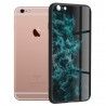 Husa Carcasa Spate pentru iPhone 6 / iPhone 6s - Glaze Glass, Blue Nebula  - 2