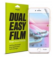 Folie Premium Full Cover Ringke Dual Easy iPhone 6 / 7 / 8 / SE 2 / SE 2020, transparenta, 2 Bucati Ringke - 1
