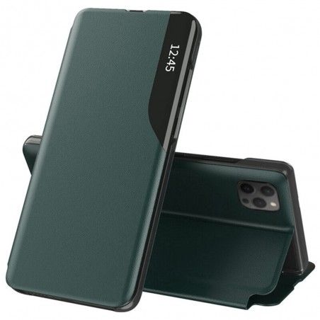 Husa pentru  iPhone 13 Mini  - Flip Tip Carte Eco Piele View Stand