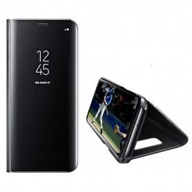 Husa Telefon Samsung S8 Flip Mirror Stand Clear View