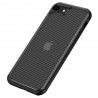 Husa Carcasa Spate iPhone 7 / 8 / SE2 (2020) - Carbon Fuse ,Neagra  - 3