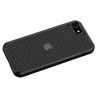 Husa Carcasa Spate iPhone 7 / 8 / SE2 (2020) - Carbon Fuse ,Neagra  - 4