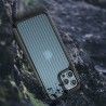 Husa Carcasa Spate iPhone 12 Mini - Carbon Fuse, Neagra