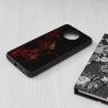 Husa Carcasa Spate pentru Xiaomi Redmi Note 9T - Glaze Glass,  Red Nebula
