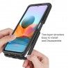 [PACHET 360] - Husa Defense360 + Folie de protectie - Xiaomi Redmi Note 10 Pro, Neagra