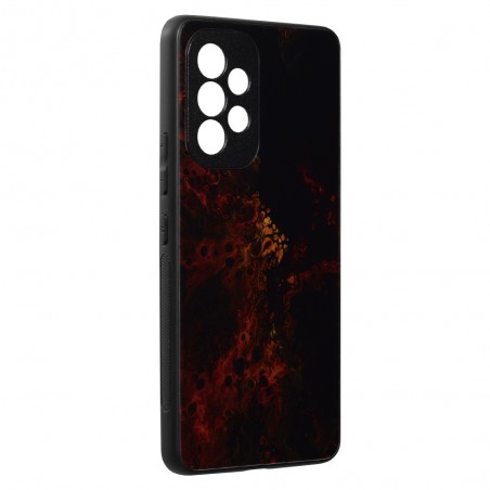 Husa Carcasa Spate pentru Galaxy A53 5G - Glaze Glass, Red Nebula - 1