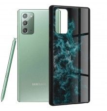 Husa Carcasa Spate pentru Samsung Galaxy Note 20 / Galaxy Note 20 5G - Ringke Fusion X Design Camo, Neagra