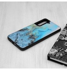 Husa Carcasa Spate pentru Samsung Galaxy S21 FE - Glaze Glass,  Blue Ocean