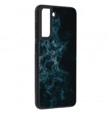 Husa Carcasa Spate pentru Samsung Galaxy S21 FE - Glaze Glass,  Blue Nebula