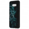 Husa Carcasa Spate pentru Samsung Galaxy S8 - Glaze Glass,  Blue Nebula