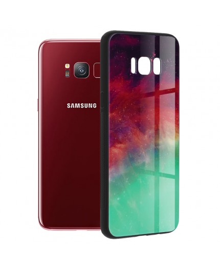 Husa Carcasa Spate pentru Samsung Galaxy S8 - Glaze Glass,  Fiery Ocean