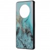 Husa Carcasa Spate pentru Huawei Mate 40 Pro - Glaze Glass,  Blue Ocean