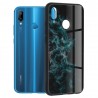 Husa Carcasa Spate pentru Huawei P20 Lite - Glaze Glass,  Blue Nebula