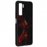 Husa Carcasa Spate pentru Huawei P40 Lite 5G - Glaze Glass,  Red Nebula