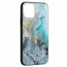 Husa Carcasa Spate pentru iPhone 11 Pro - Glaze Glass,  Blue Ocean