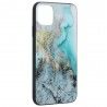 Husa Carcasa Spate pentru iPhone 11 Pro Max - Glaze Glass,  Blue Ocean