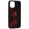 Husa Carcasa Spate pentru iPhone 12 Mini - Glaze Glass,  Red Nebula