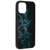 Husa Carcasa Spate pentru iPhone 12 Pro Max - Glaze Glass,  Blue Nebula
