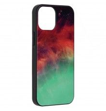 Husa Carcasa Spate pentru iPhone 13 Mini - Glaze Glass,  Fiery Ocean