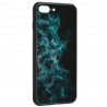 Husa Carcasa Spate pentru iPhone 7 Plus - Glaze Glass,  Blue Nebula