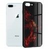Husa Carcasa Spate pentru iPhone 7 Plus - Glaze Glass,  Red Nebula
