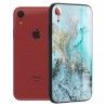 Husa Carcasa Spate pentru iPhone XR - Glaze Glass,  Blue Ocean