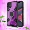 Husa Carcasa Spate pentru iPhone 11 - HoneyComb Armor, Roz cu Violet