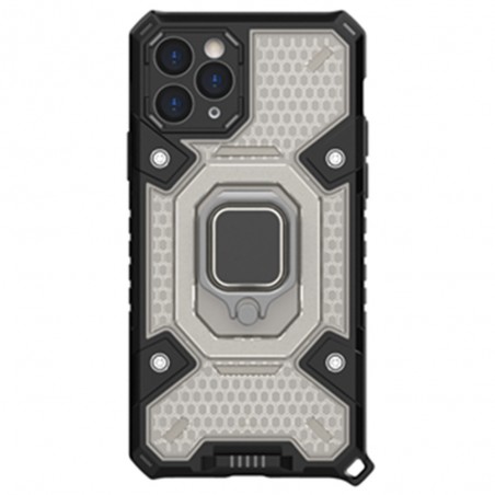 Husa Carcasa Spate pentru iPhone 11 Pro Max - HoneyComb Armor, Neagra