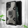 Husa Carcasa Spate pentru iPhone 11 Pro Max - HoneyComb Armor, Neagra