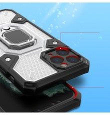 Husa Carcasa Spate pentru iPhone 11 Pro Max - HoneyComb Armor, Albastra