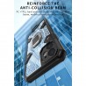 Husa Carcasa Spate pentru iPhone 12 - HoneyComb Armor, Neagra