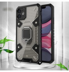 Husa Carcasa Spate pentru iPhone 12 Mini - HoneyComb Armor, Neagra