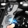 Husa Carcasa Spate pentru iPhone 13 Mini - HoneyComb Armor, Albastra