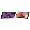 Husa Carcasa Spate pentru Samsung Galaxy A32 4G - HoneyComb Armor, Roz cu Violet