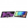 Husa Carcasa Spate pentru Samsung Galaxy A71 - HoneyComb Armor, Roz cu Violet
