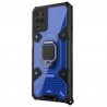 Husa Carcasa Spate pentru Samsung Galaxy M12 - HoneyComb Armor, Albastra