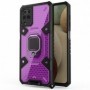 Husa Carcasa Spate pentru Samsung Galaxy M12 - HoneyComb Armor, Roz cu Violet