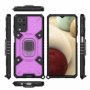 Husa Carcasa Spate pentru Samsung Galaxy M12 - HoneyComb Armor, Roz cu Violet
