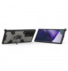 Husa Carcasa Spate pentru Samsung Galaxy Note 20 Ultra - HoneyComb Armor, Neagra