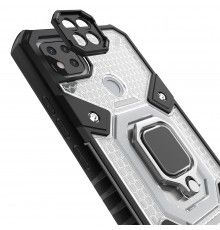 Husa Carcasa Spate pentru Xiaomi Redmi 9C - HoneyComb Armor, Neagra