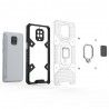 Husa Carcasa Spate pentru Xiaomi Redmi Note 9S / Note 9 Pro - HoneyComb Armor, Albastra