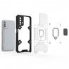 Husa Carcasa Spate pentru Xiaomi Redmi Note 9T - HoneyComb Armor, Albastra