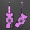 Husa Carcasa Spate pentru Xiaomi Redmi Note 9T - HoneyComb Armor, Roz cu Violet