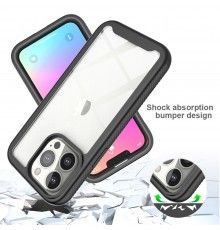 [PACHET 360] - Husa Defense360 + Folie de protectie - iPhone 13 Pro , Neagra