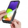 [PACHET 360] - Husa Defense360 + Folie de protectie - Samsung Galaxy A22 4G , Neagra