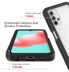 [PACHET 360] - Husa Defense360 + Folie de protectie - Samsung Galaxy A32 5G , Neagra